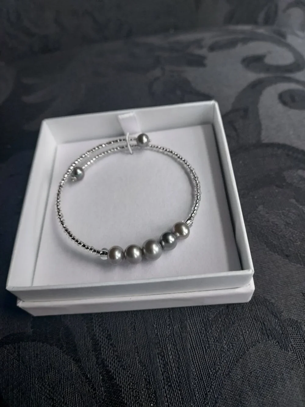 Jtv pearl bracelet set of 3